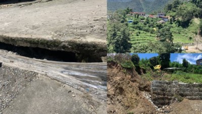  अव्यवस्थित सडक निर्माणले संकटमा पाटीभञ्ज्याङ, ऐतिहासिक बस्ती विस्थापनको जोखिम 