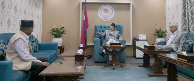  सदनको गतिरोध हटाउन सभामुखको सक्रियता, ३ दलका प्रमुख सचेतकसँग छलफल 