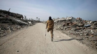  युद्धविरामपछि घर फर्कँदै विस्थापित प्यालेस्टिनी [तस्बिरहरू] 