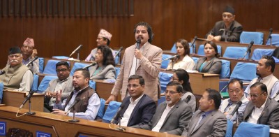 रास्वपाका सांसद हरि ढकाल भन्छन्- गृहमन्त्रीको राजीनामा नआएसम्म संसद्‌मा अवरोध जारी राख्छौं 