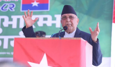  ‘केही स्वार्थीलाई एमालेको महाधिवेशन लागेको छ, हाम्रो मिसन २०८४ हो’ 