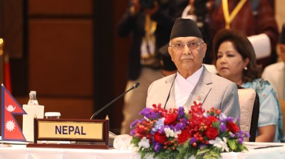  प्रधानमन्त्री ओलीले भने- ‘समृद्ध नेपाल, सुखी नेपाली’ बिमस्टेकका अन्तरवस्तुसँग गहिरोसँग प्रतिध्वनित हुन्छ 