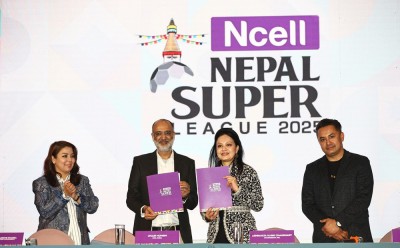  एनसेल बन्यो एनएसएल तेस्रो संस्करणको टाइटल स्पोन्सर 