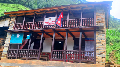  बागलुङमा १० लाख खर्चेर पञ्चायत घर जीर्णोद्धार 