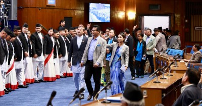  प्रतिनिधिसभमा रास्वपा : प्रतिपक्ष बोल्दा भित्र, सत्तापक्ष बोल्दा बाहिर 