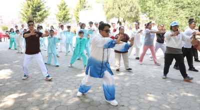  नेपालमा विश्व ताइची तथा छिकुङ दिवस मनाइयो 
