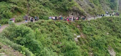  दार्चुलामा जिप दुर्घटना हुँदा ११ जना घाइते 