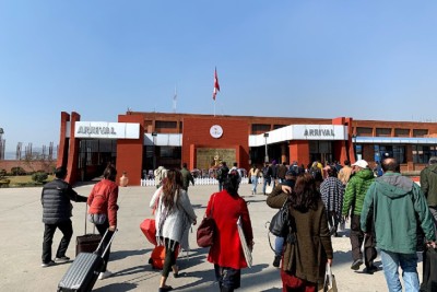  विमानस्थलमा सुरक्षा जाँचका क्रममा खादा र माला प्रयोग नगरिदिन आग्रह 