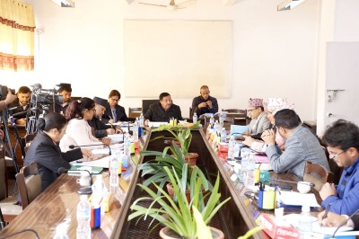  अर्थ समितिमा भन्सार विधेयकमाथि सैद्धान्तिक छलफल सुरु  