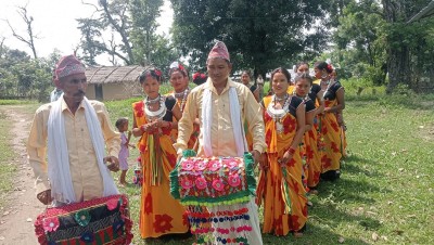  पश्चिम तराईमा थारू समुदायले आज अटवारी पर्व मनाउँदै 