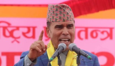  राप्रपाका वरिष्ठ नेता विक्रम पाण्डे पक्राउ 