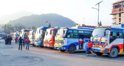  लामो दूरीका रात्रि तथा दिवा सेवाका गाडी बसपार्कबाट मात्रै छुट्ने 
