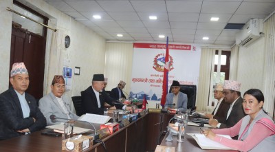  कर्णाली प्रदेश मन्त्रिपरिषद् बैठकः छैटौँ अधिवेशन आज रातिदेखि अन्त्य गर्न सिफारिस 