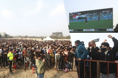  आईसीसी टी-२० विश्वकप: इंग्ल्यान्डले दिएको १८५ रनको लक्ष्य पछ्याउँदै नेपाल 