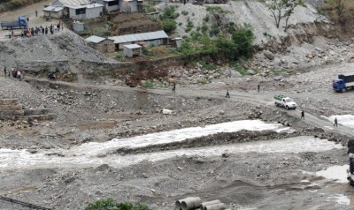  बाढीले अवरुद्ध कान्तिलोकपथ सडक सञ्चालन 