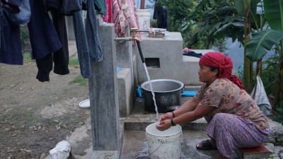  डाडागाउँमा ‘एक घर, एक धारा 
