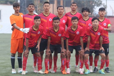  एन्फा यु- १६ फुटबलः फ्रेन्ड्स क्लबद्वारा सातदोबाटो २- ० पराजित 