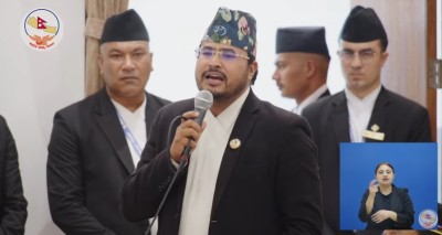  कर्णालीका नागरिक डुब्दा राज्य देखिँदैन, मन्त्री हेलिकप्टरमा घुम्छन् : ज्ञानेन्द्र शाही 