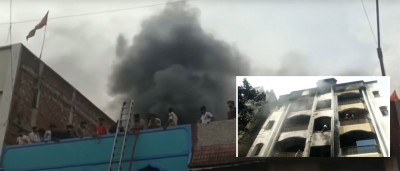  हैदराबादको गुलजार हाउसमा आगलागी, ८ बालबालिकासहित १७ जनाको मृत्यु 