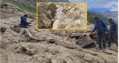  हुम्लामा पहिरोले दुई घरमा क्षति, १८ परिवारलाई सुरक्षित स्थानमा सारियो 