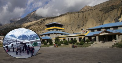  पोखरा–जोमसोम हवाई सेवा तीन महिनाका लागि स्थगित 