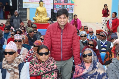  ९९ वर्षमा आँखाको ज्योति फर्किएपछिको खुसी... 