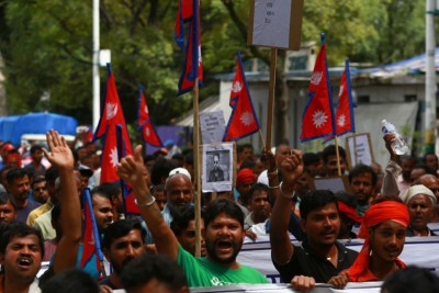  कबाड व्यवसायीद्वारा आज पनि काठमाडौं महानगरपालिका घेराउ 