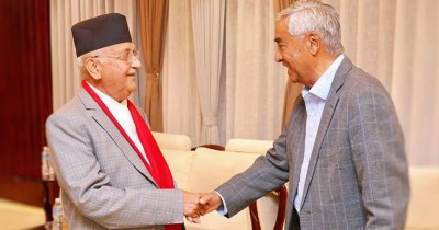  ओली र देउवा बीचको भेटमा के भयो कुराकानी ? 