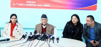  ओलीको दाबी- अबको सरकार एमालेको हुनेछ, हाहुको भरमा चल्ने छैन 
