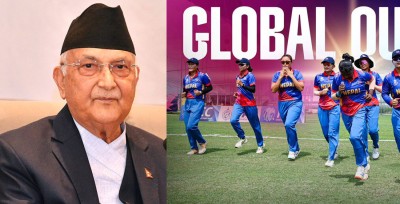  ग्लोबल छनोटमा परेकामा महिला क्रिकेट खेलाडीलाई प्रधानमन्त्रीले दिए बधाई 