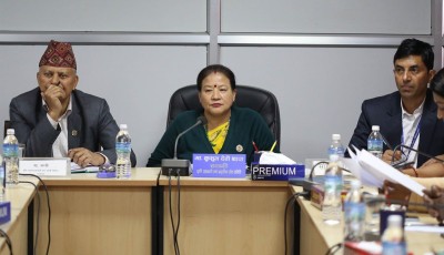  भूमि विधेयकमाथिको छलफल दुई मिनेटमै स्थगित 