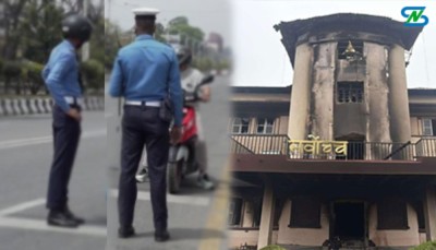  ट्राफिकले ब्लुबुक/चाबी नियन्त्रणमा लिनु कानुनविपरीत 