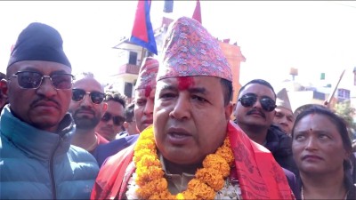  एमालेका महेश बस्नेतद्वारा भक्तपुर-२ मा उम्मेदवारी दर्ता 