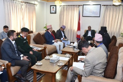  मझगाउँ विमानस्थलको निर्माण कार्य तत्काल अगाडि बढाउने सहमति 