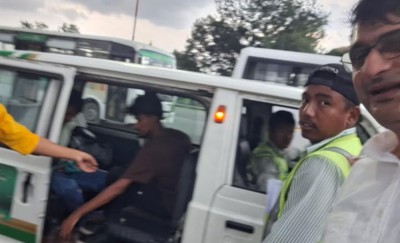  आकाशमै बिरामी शिशु, आकाशमै भेटिए डाक्टर ! 