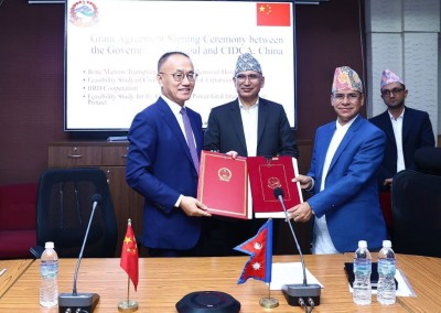 नेपाल-चीनबीच चारवटा परियोजनाको समझदारीपत्रमा हस्ताक्षर 