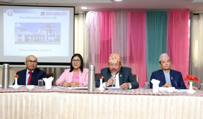  निर्वाचनको तयारी अन्तिम चरणमा : कूटनीतिक नियोगका प्रमुखसँग आयोगको छलफल 