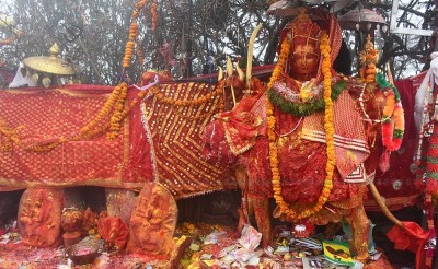  १५ दिनभित्र पाथीभरा मुख्य प्रवेशद्वारभित्रका मानव निर्मित संरचना हटाउन आग्रह 