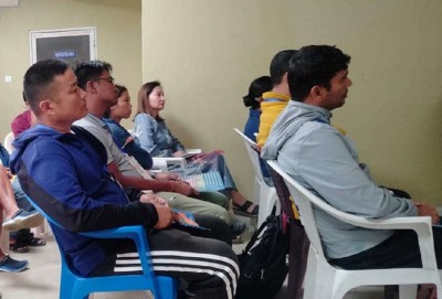  पौडी प्रशिक्षण तालिम शुरु 