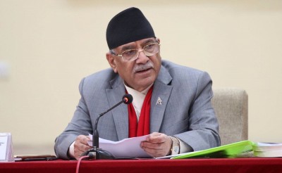  माओवादी पदाधिकारी बैठक प्रचण्ड निवासमा बस्दै 