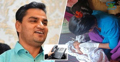  नवजात शिशुलाई ६ घण्टा कृत्रिम श्वास दिएर बचाएकी जानकीलाई स्वास्थ्यमन्त्रीको टेलिफोन 