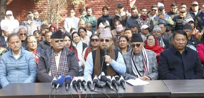  आयोगबाट गतल निर्णय भए निर्वाचन छोडेर आन्दोलनमा जान्छौं : पूर्णबहादुर खड्का 