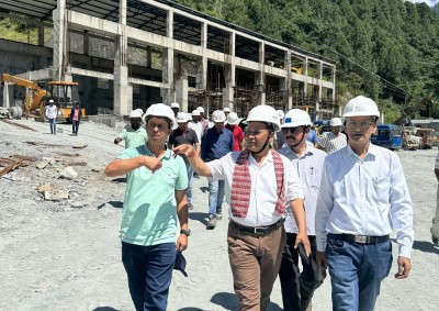  ४० मेगावाटको राहुघाट जलविद्युत् आयोजना अन्तिम चरणमा 