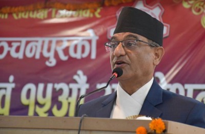  निर्माण व्यवसायीलाई गृहमन्त्रीले भने- समयमै गुणस्तरीय काम गर्नुस्, शान्तिसुरक्षाको व्यवस्था सरकारले गर्छ 