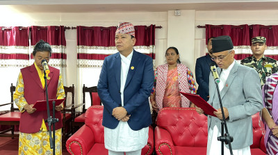  बागमती प्रदेशमा मन्त्रिपरिषद् विस्तार 