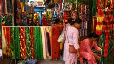  साउन लागेसँगै हरियो चुरापोते तथा मेहन्दीको व्यापार बढ्यो 