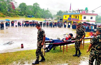  पूर्वी नेपालमा विपद् प्रतिकार्यमा सेनाको तयारी पूरा 
