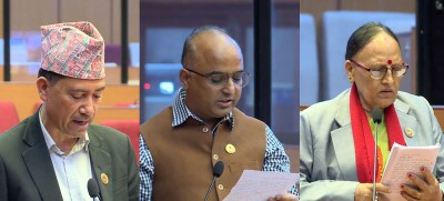  राष्ट्रिय सभाको शून्य समयमा सांसदहरुद्वारा समसामयिक विषयमा सरकारको ध्यानाकर्षण 