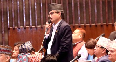  माओवादी अध्यक्षप्रति सूर्य थापाको कटाक्ष- झुटो बोल्नेलाई काबिल नेता मानेर कहिलेसम्म सुनिरहनुपर्ने हो ? 