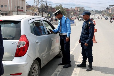  २४ घण्टामा दुई हजार १११ सवारी चालकमाथि कारबाही 